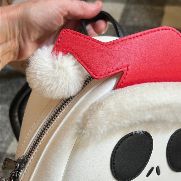 Disney Red and White Santa Backpack - Picture 10 of 12